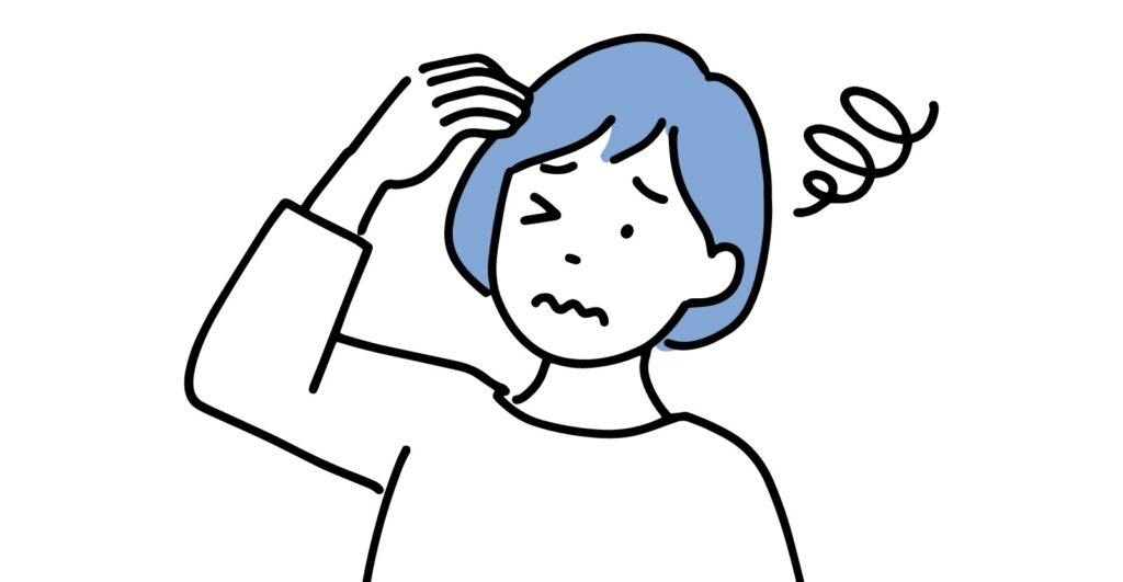 めまいやふらつきで悩む方のイメージ画像｜二ツ谷町整骨院